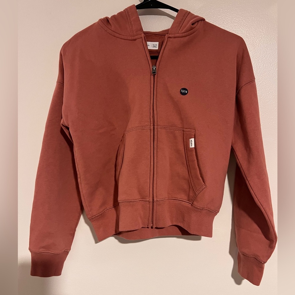 Abercrombie Kids Terracotta Zip-Up Jacket